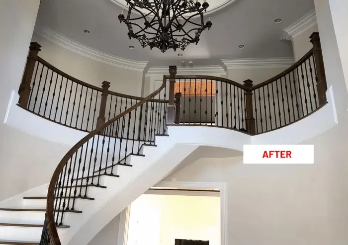 Living space after repaint